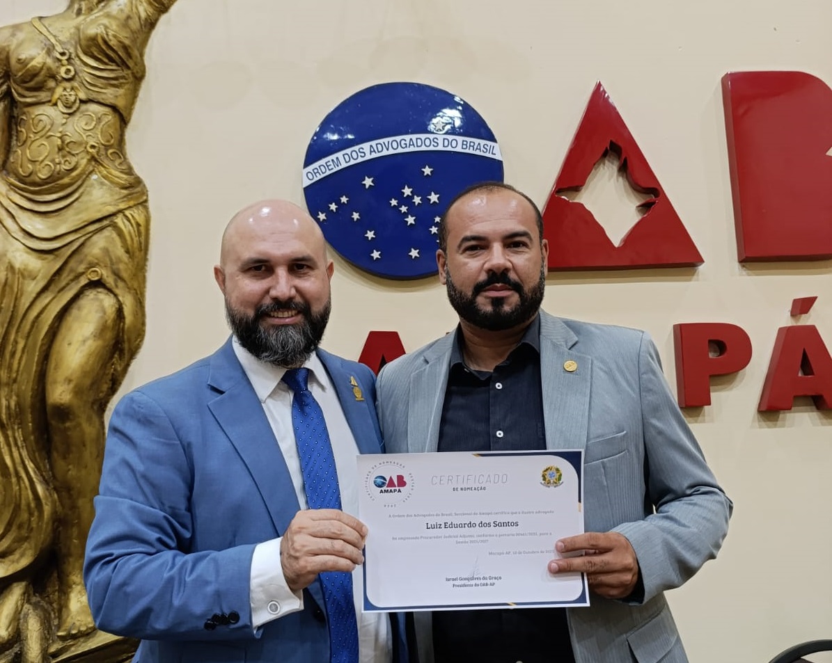 OAB-AP empossa novo procurador judicial adjunto da Seccional